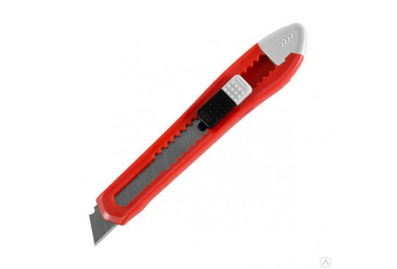 09155_z01 Нож из АБС пластика со сдвижным фиксатором 18 мм.
