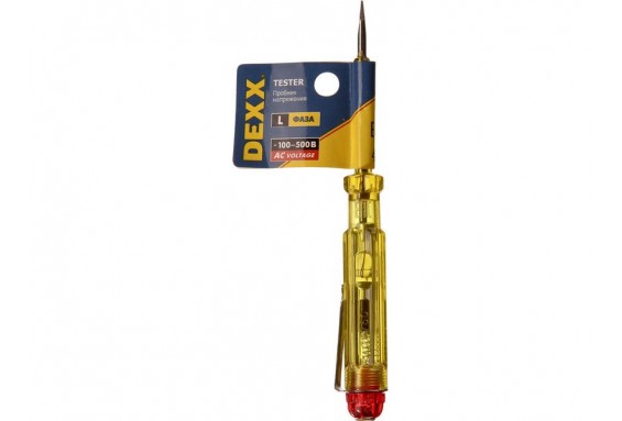 25750 Пробник DEXX лектрический с этикеткой, 100-500В 130мм